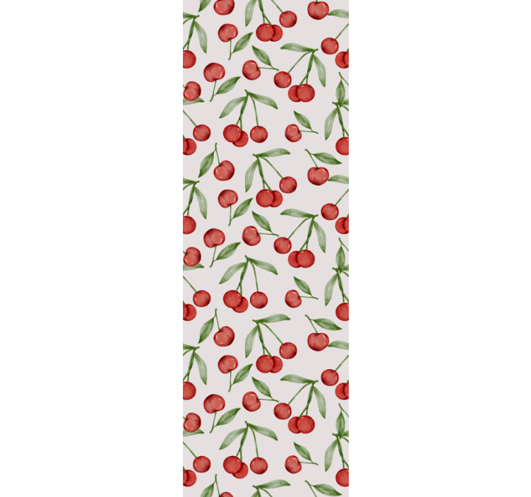 Cherry Blossom Delight fruit and vegetable roller blind - TenStickers