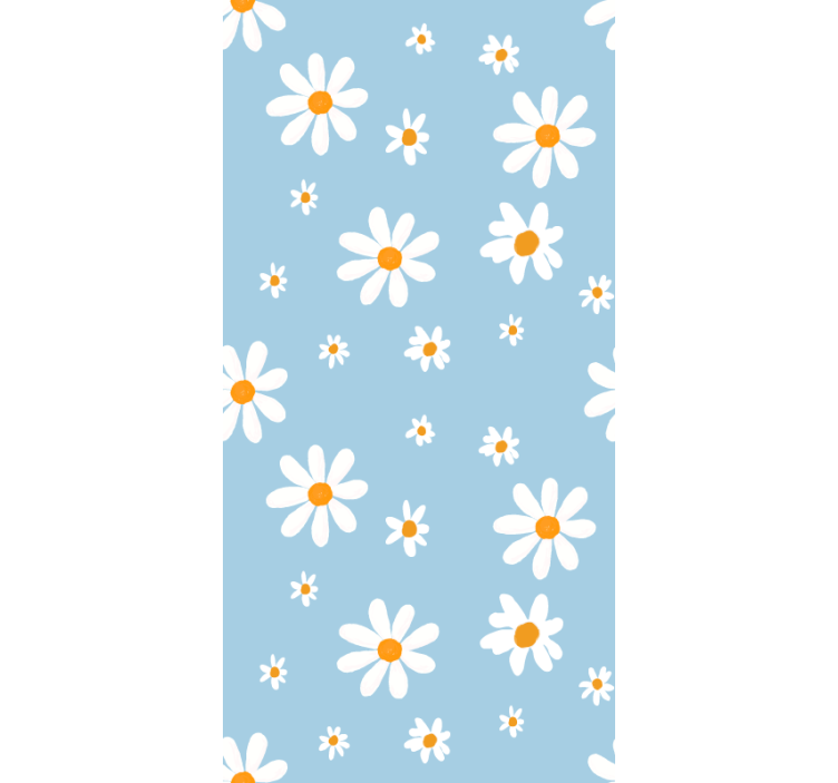 Little & big daisies Flowers and plant blind - TenStickers