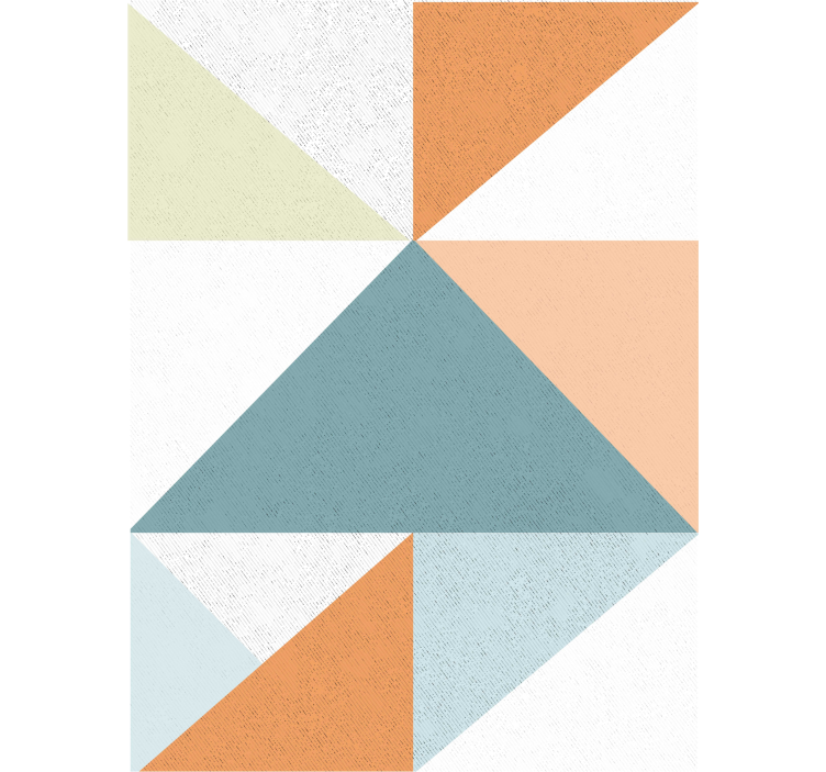 Geometric Triangle Pattern modern roller blind - TenStickers