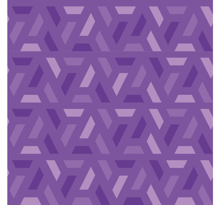 geometric lilac tones Living room blind - TenStickers
