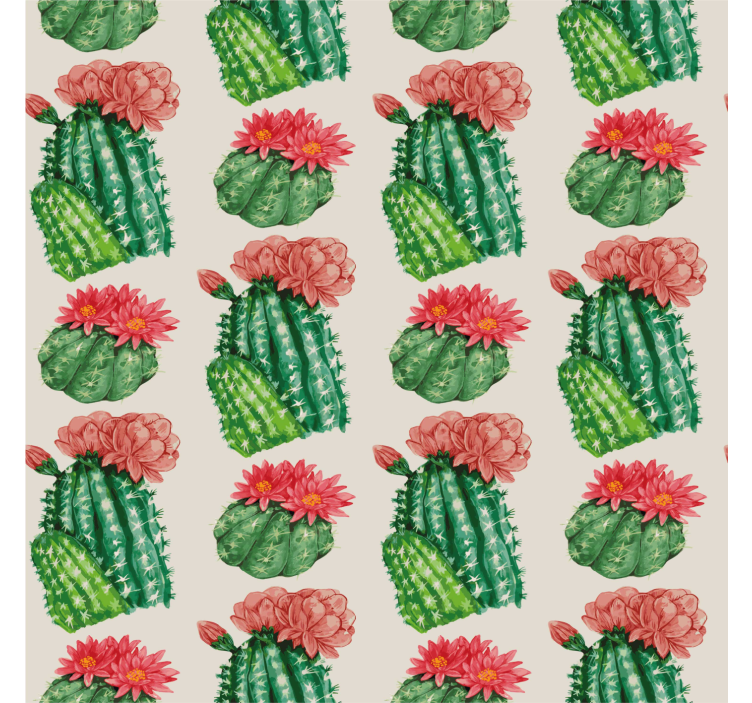Desert floral Cactus blind - TenStickers