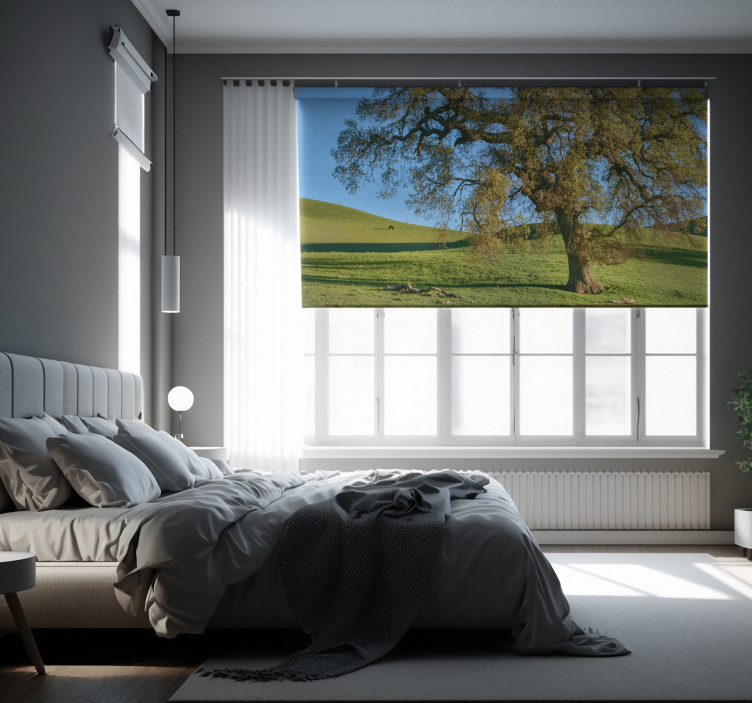 3D nature tree design  Living room blind - TenStickers