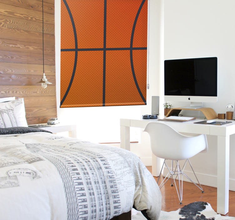 Basketball sports window blind - TenStickers