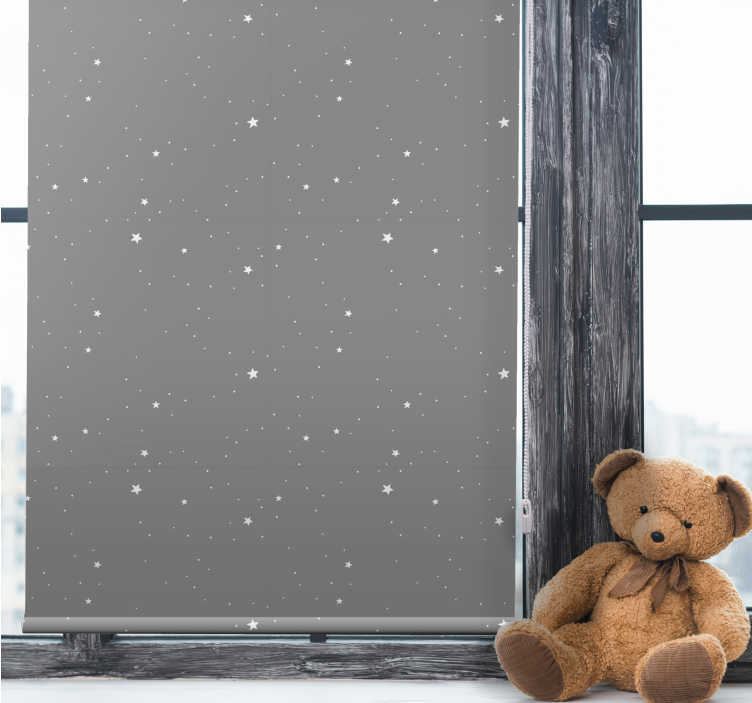 Celestial nightscape children room roller blind - TenStickers