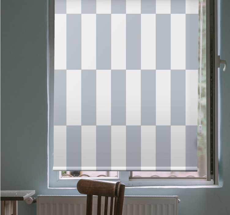 Geometric stripe pattern texture and pattern roller blind - TenStickers