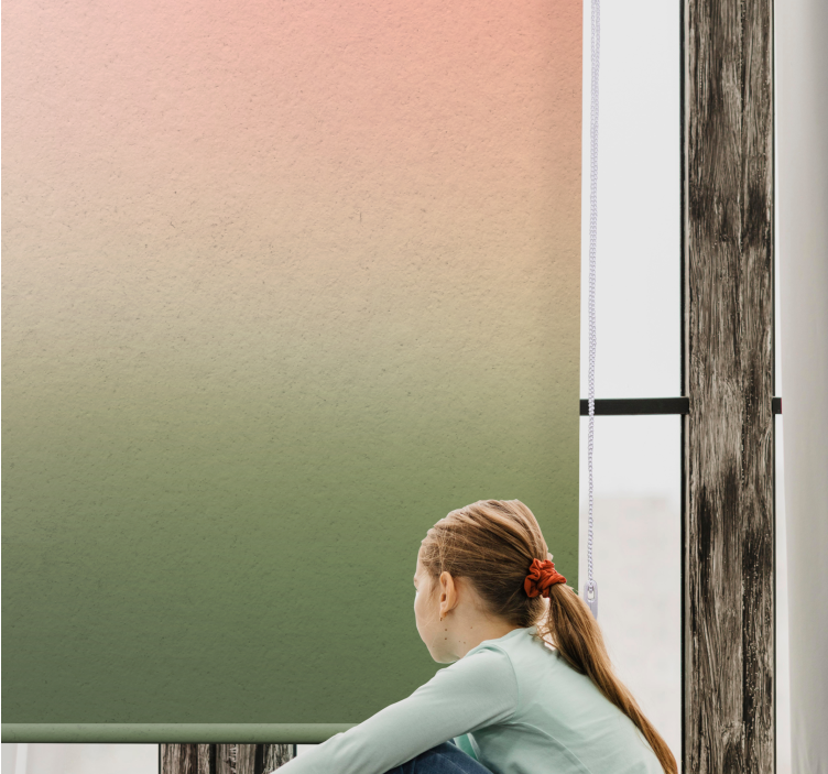 Gradient Earth Tones texture and pattern roller blind - TenStickers