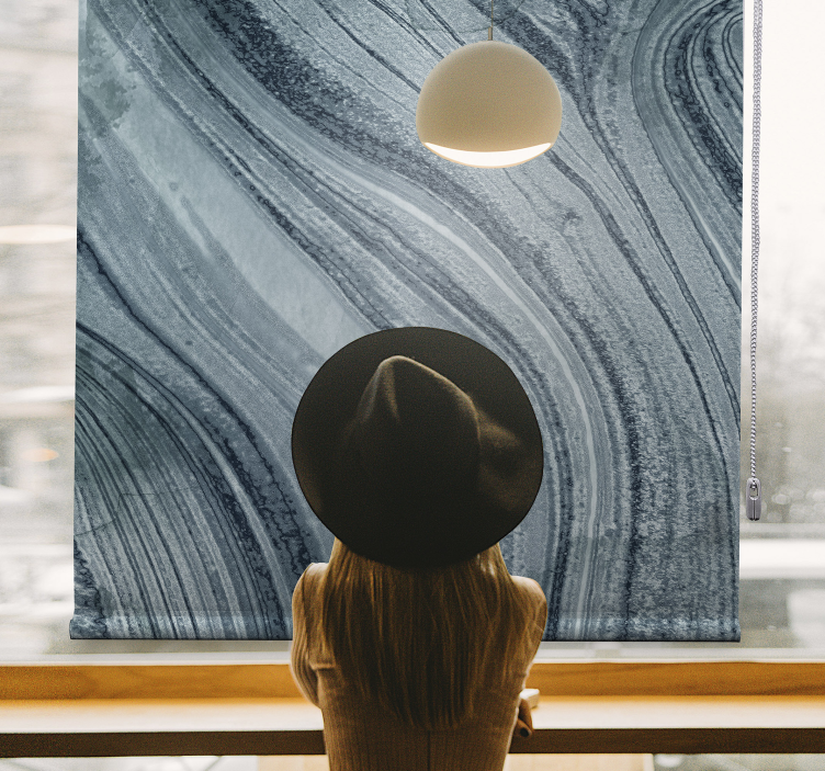 Marble Swirl Pattern texture and pattern roller blind - TenStickers