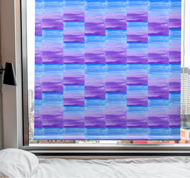 Stacked Brushstrokes Style texture and pattern roller blind - TenStickers