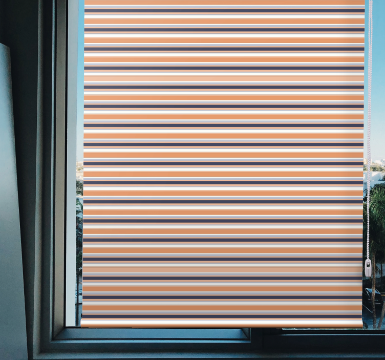 Striped Design Variation texture and pattern roller blind - TenStickers