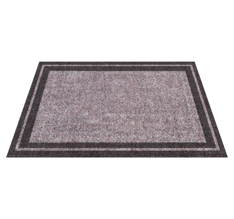 Grey woven textured placemats - TenStickers