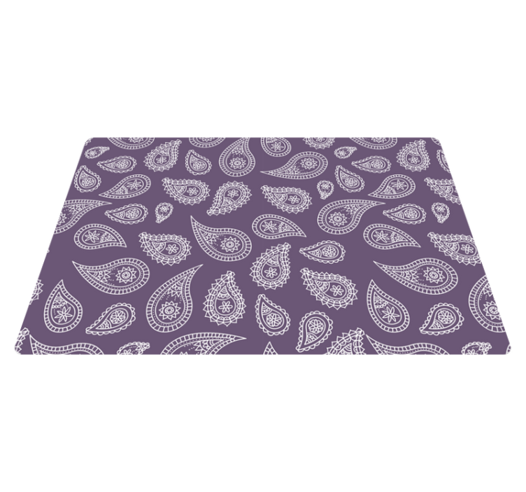 Original placemats with paisley pattern design - TenStickers