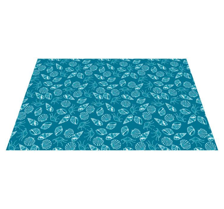 Textured placemats with leaf pattern surface - TenStickers