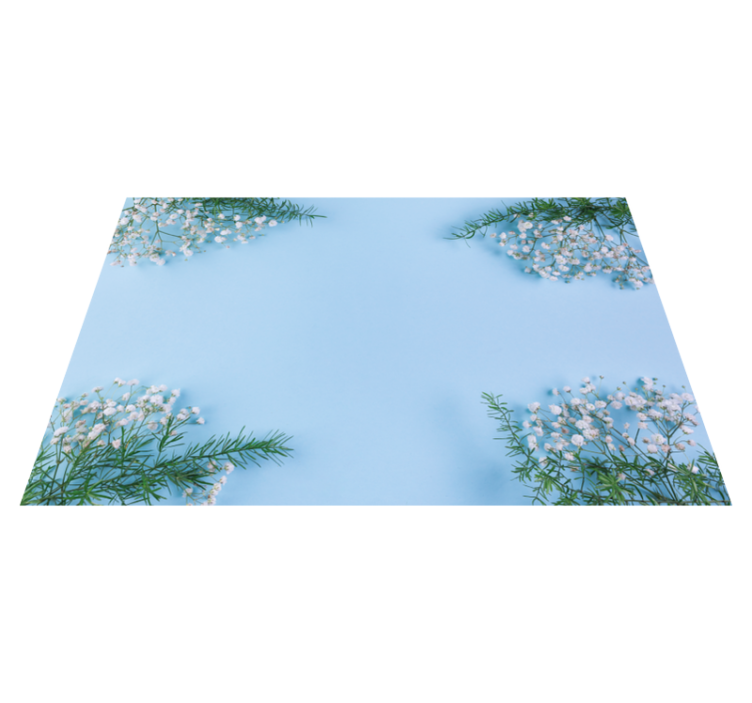 Original placemats floral table accent - TenStickers