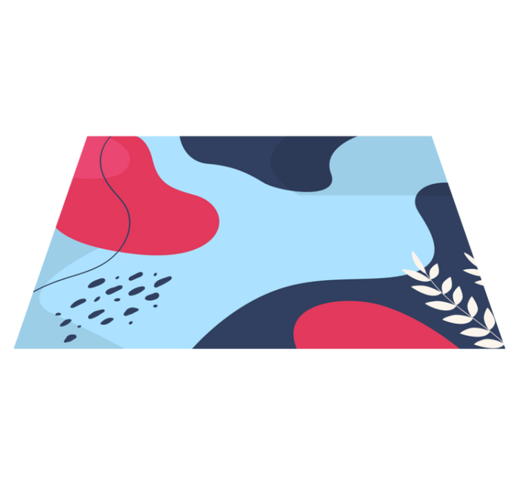 Original placemats colorful abstract designs - TenStickers