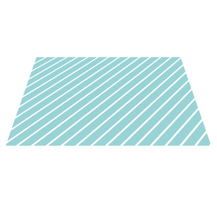 Diagonal stripes blue original placemats - TenStickers