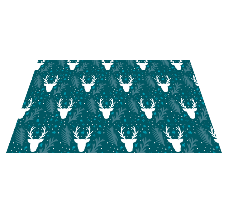 Christmas placemats for a sophisticated holiday table - TenStickers