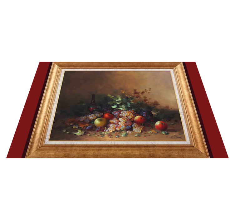 Original placemats fruit arrangement art design - TenStickers