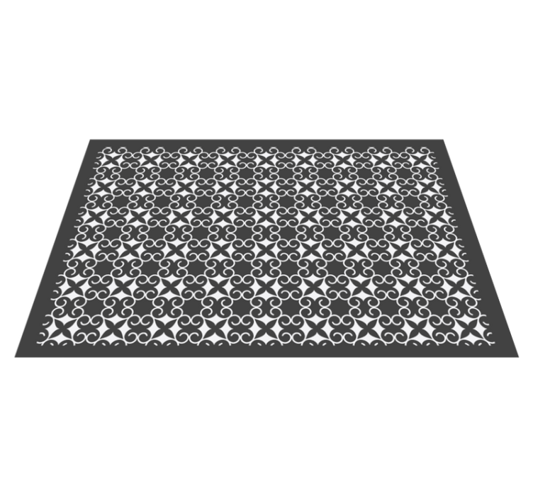 Textured placemats elegant patterned mat - TenStickers