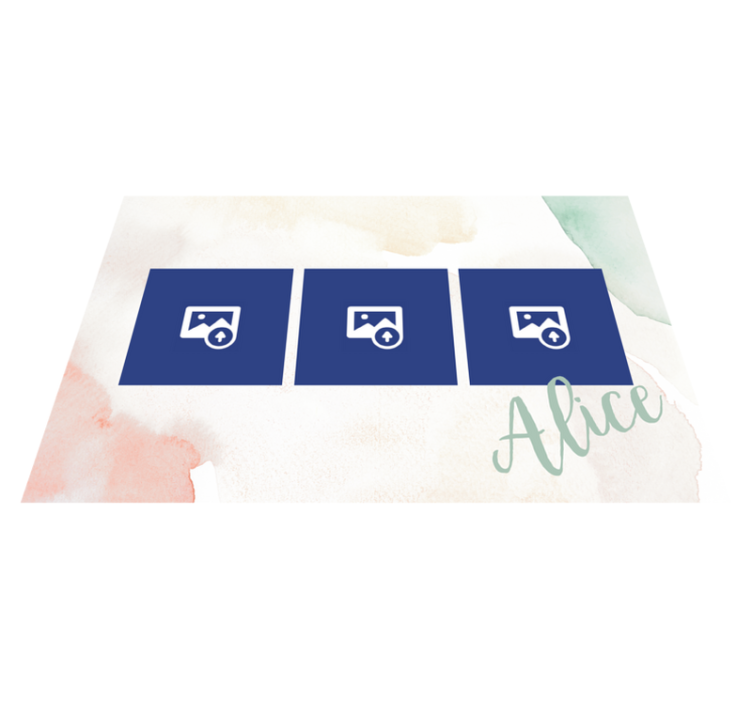 Original placemats photo memories showcase - TenStickers