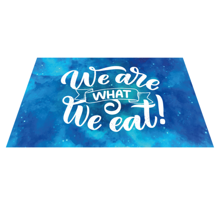 Placemats with quotes inspirational quote art - TenStickers
