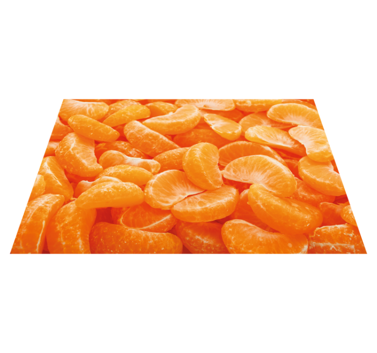 Home placemats citrus fruit design - TenStickers