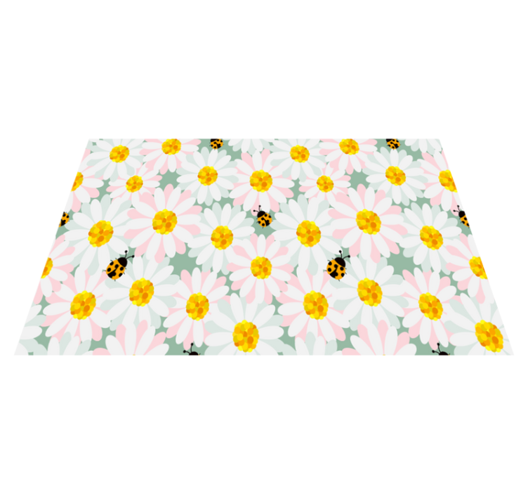 Original placemats with vibrant floral designs - TenStickers