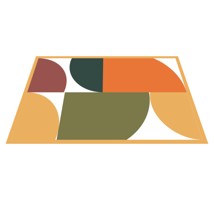 Abstract geometric art original placemats - TenStickers