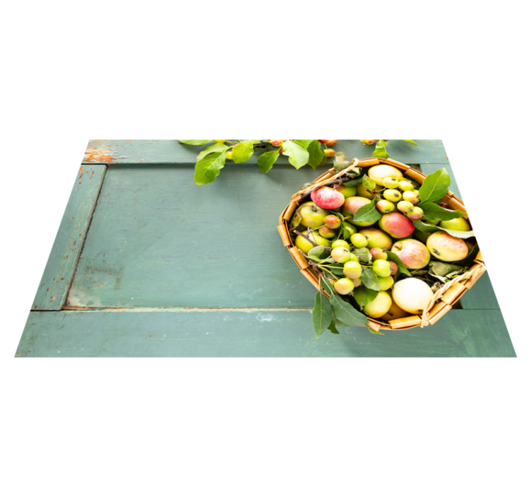 Home placemats fruit basket design - TenStickers