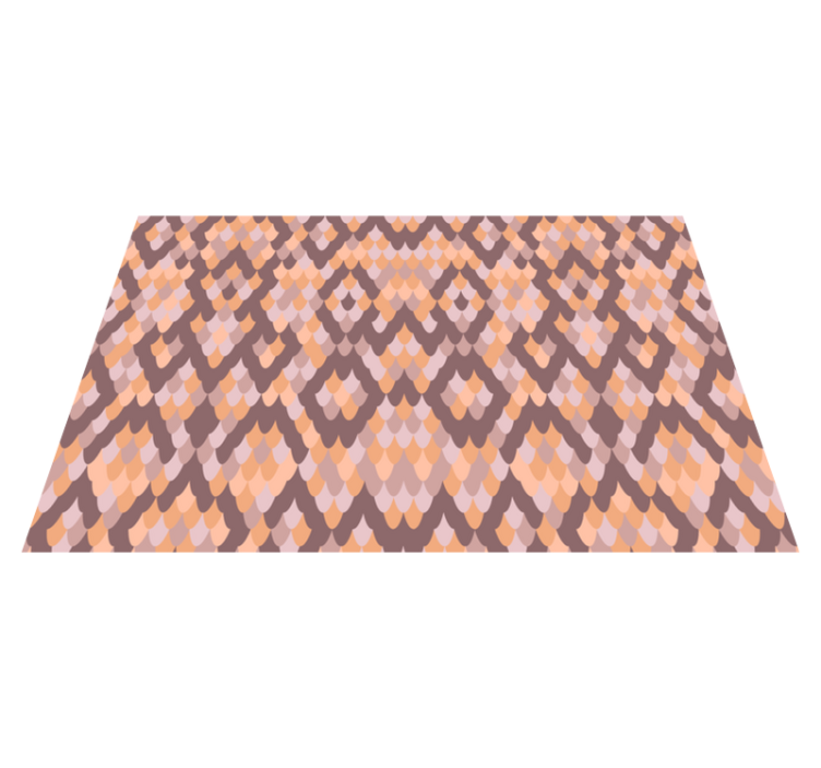 Textured placemats with geometric diamond design - TenStickers