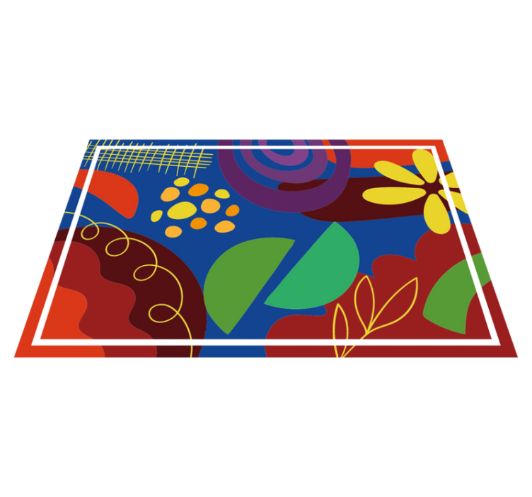 Original placemats with bold geometric patterns - TenStickers