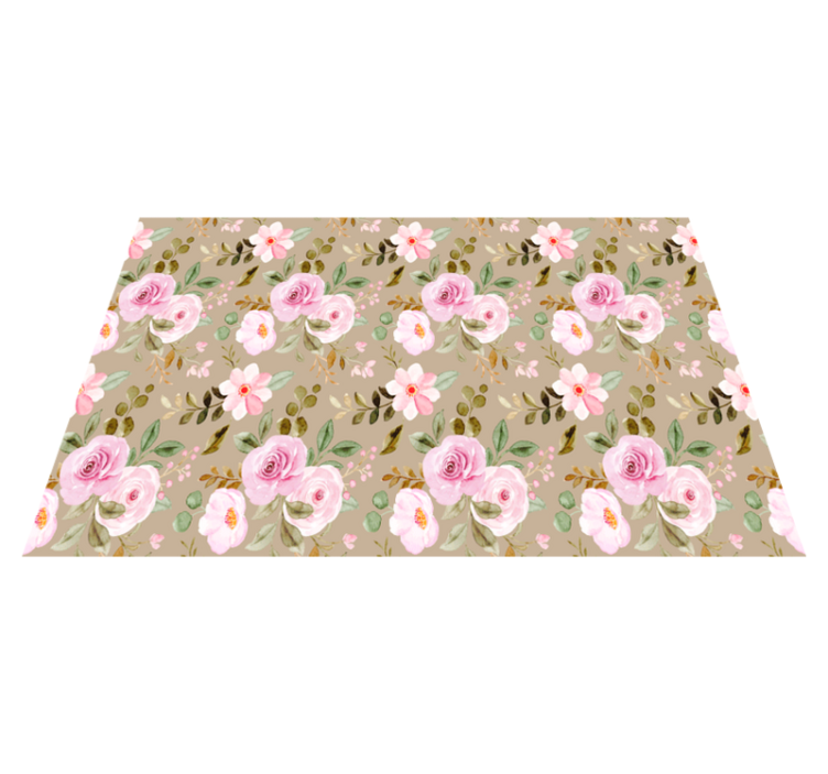 Original placemats botanical design set - TenStickers
