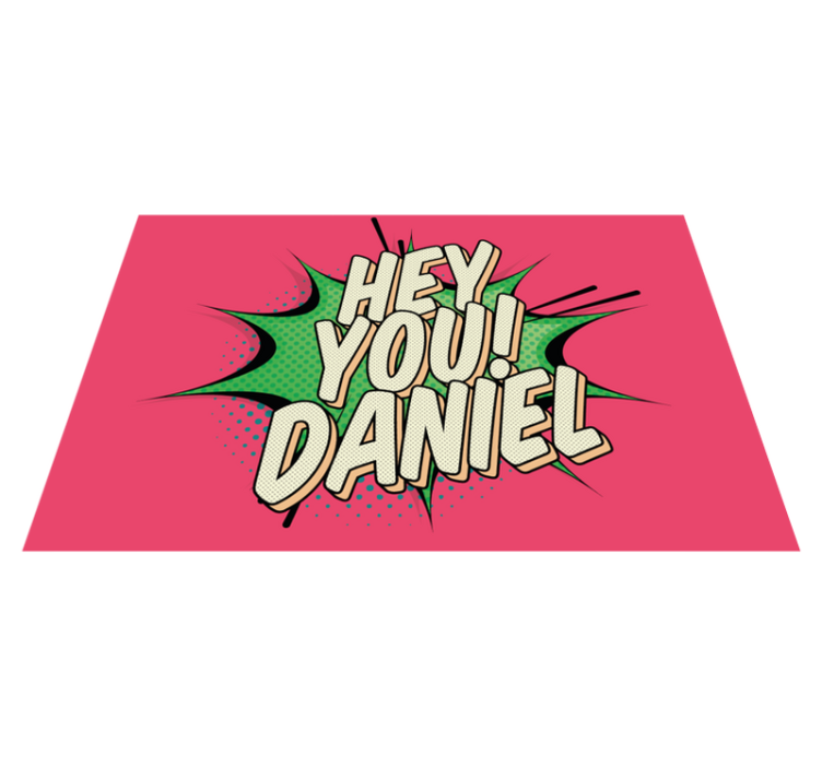 Personalisable placemats just for you! - TenStickers