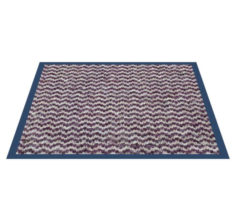 Textured placemats in rich purple hue - TenStickers