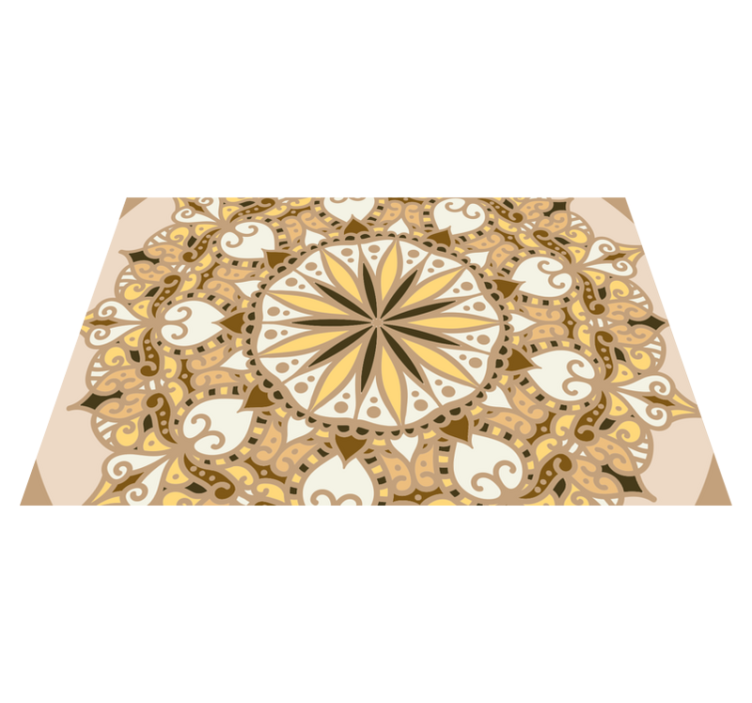 Original placemats with complex geometric design - TenStickers