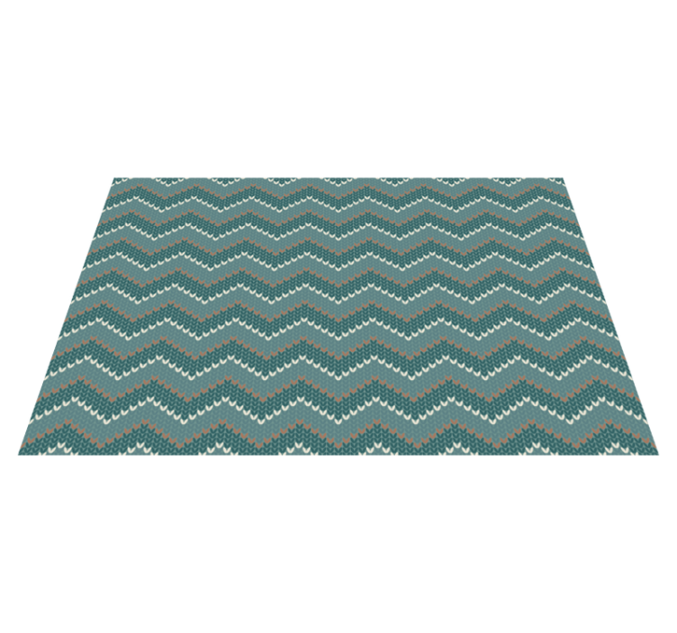 Blue natural fiber imitation textured placemats - TenStickers