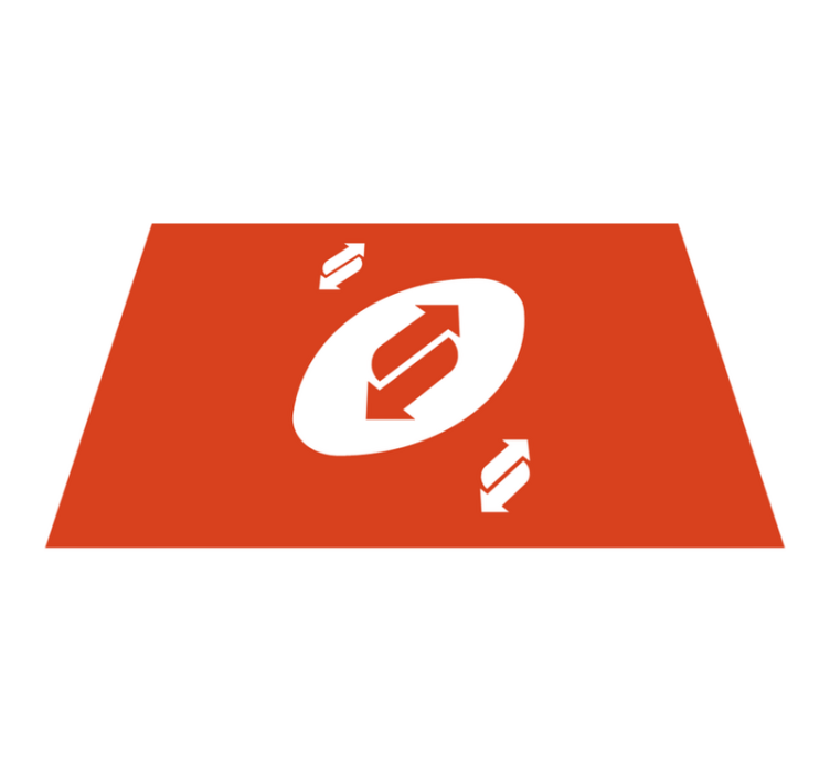 Original placemats with dynamic arrow design - TenStickers