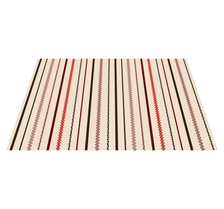 Textured placemats with a textured striped pattern - TenStickers