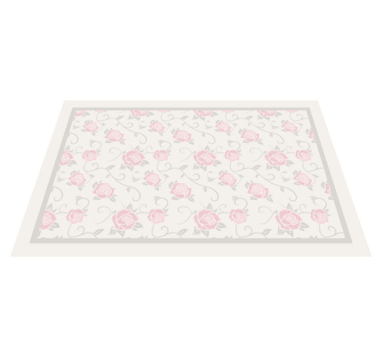 Textured placemats with botanical motif design - TenStickers