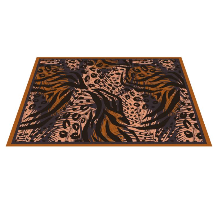 Original placemats floral jungle design - TenStickers