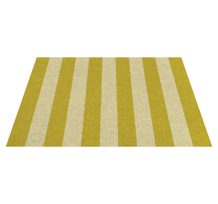 Modern placemats bold striped table setting - TenStickers