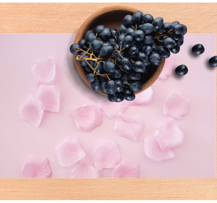 Elegant pink roses elegant placemats - TenStickers