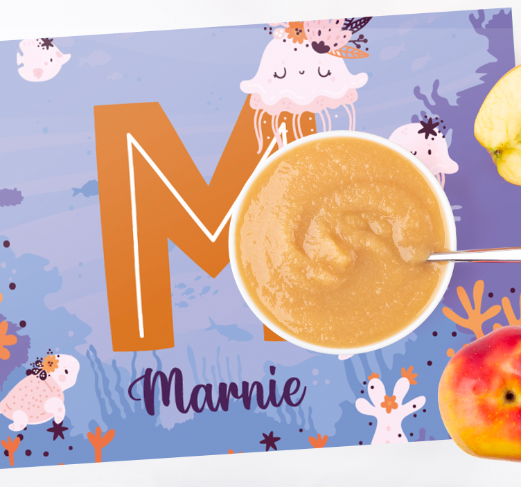 Initial Letter name original placemats - TenStickers