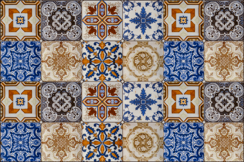 Multicolor hydraulics original placemats - TenStickers