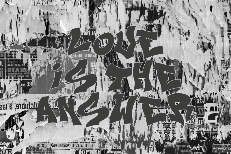 Placemat with quotes live life, love deeply - TenStickers