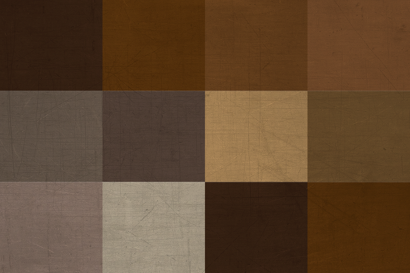 Brown squares pattern elegant placemats - TenStickers