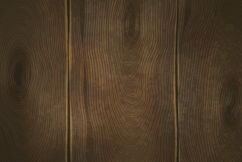 Textured placemats natural wood design - TenStickers