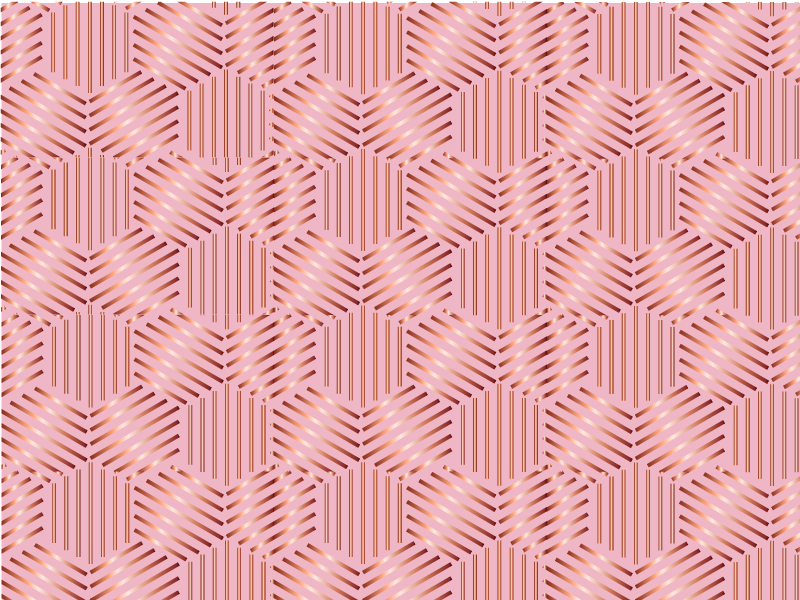 Textured placemats geometric design arrangement - TenStickers