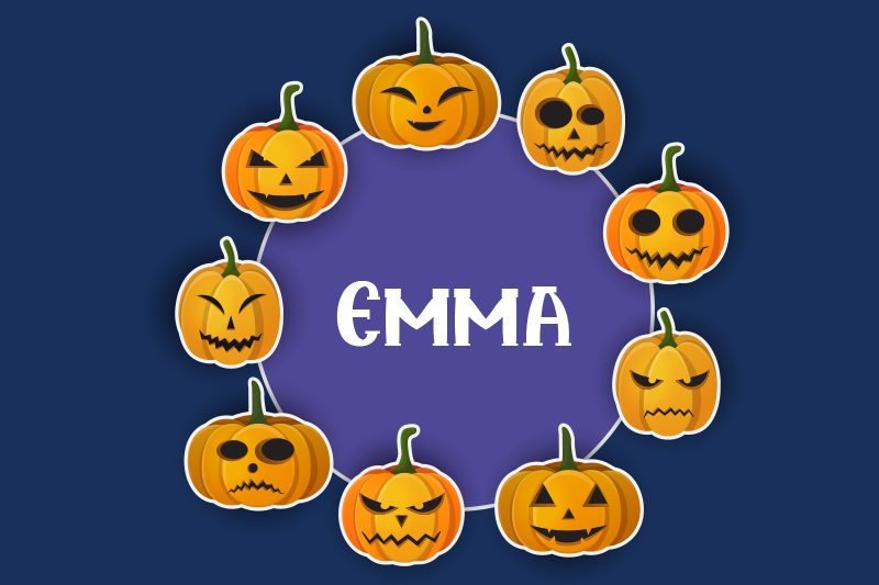 personalized placemat with  cupkins - TenStickers