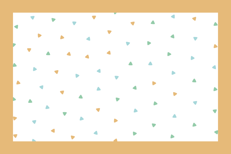 Personalisable placemats with stylish triangle design - TenStickers