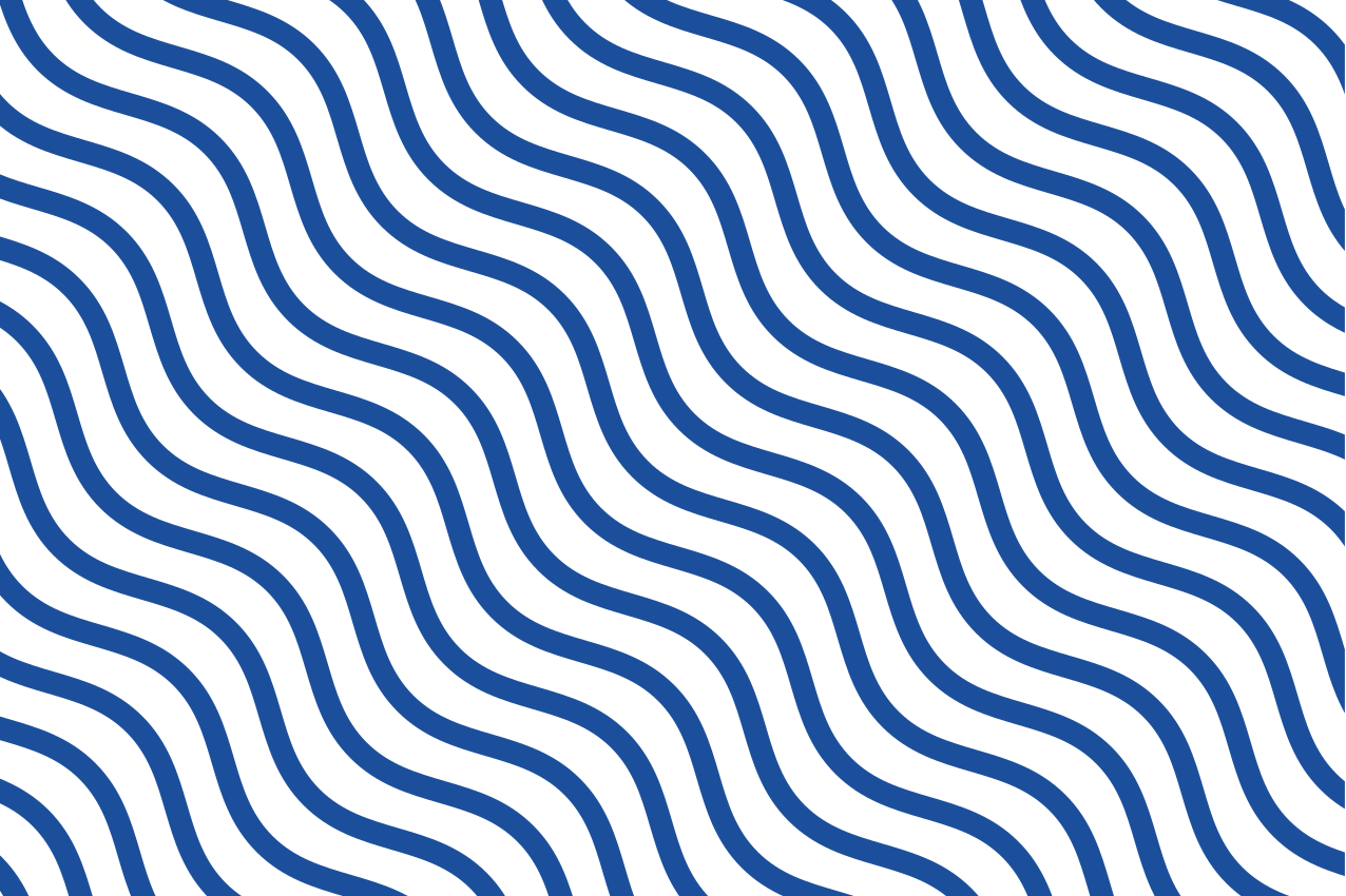 Modern placemats with wavy pattern surface - TenStickers